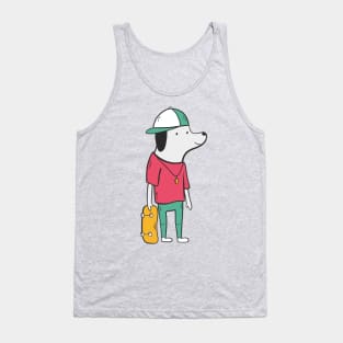 Skater Dog Tank Top